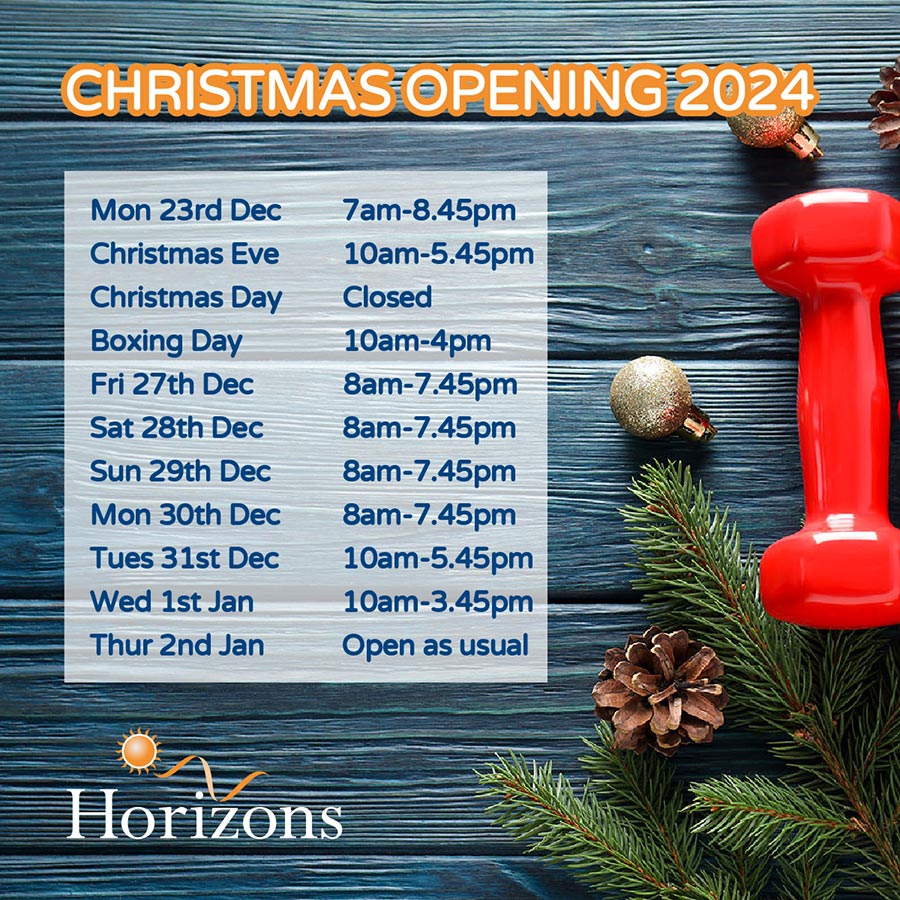 Horizons Gym and Spa Christmas Opening 2024